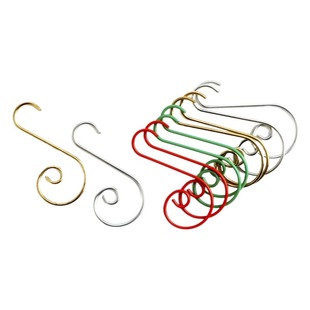 Spot Hot Selling Amazon Venue Layout Hook Christmas Decoration Hook Christmas Tree Pendant Colorful S Hook
