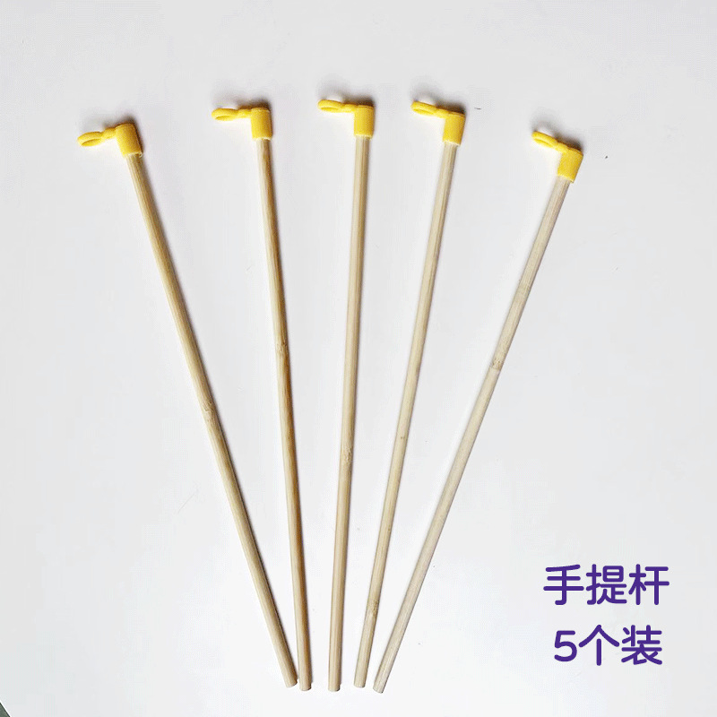 Fábrica al por mayor [marca de la raíz del pelo] Cifrado Twist stick pelo raíz lana raya ramo DIY paquete de material hecho a mano de los niños