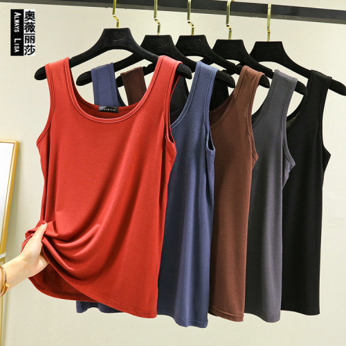 Modacell Cotton Fertilizer Plus Plus Size Double U Neck Backless Strap Blouse Women  Spring Summer New Arrival