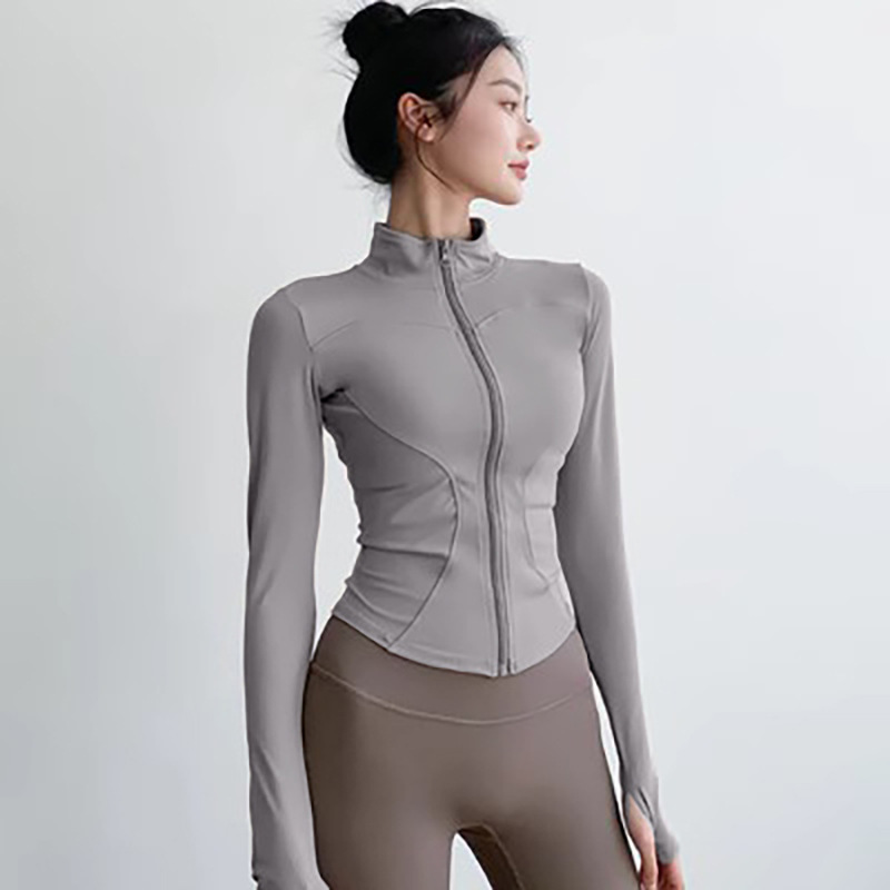 巨显瘦外套女lulu瑜伽服上衣速干户外运动跑步普拉提健身服套装|undefined
