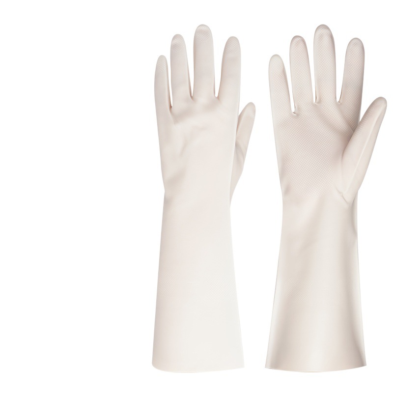 니트릴 산 및 알칼리 저항하는 방수 장갑 내마모성 오일 미끄럼 방지 보호 그릇 세척 산업 부식 방지 고무 노동 보호 탕 시앙