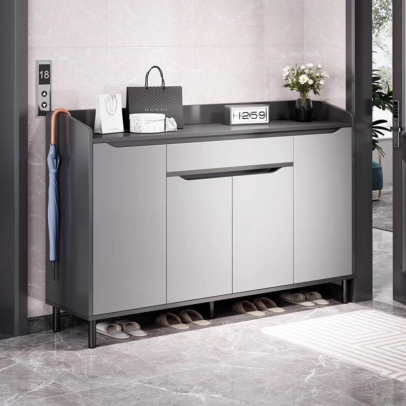 Shoe Cabinet for Home Entrance 2023 New Popular Solid Wood Ecological Board Entryway Shoe Cabinet Large Capacity Storage Shoe Rack