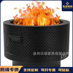Cross-border new wrought iron portable outdoor brazier for picnic BBQ home backyard heating oven