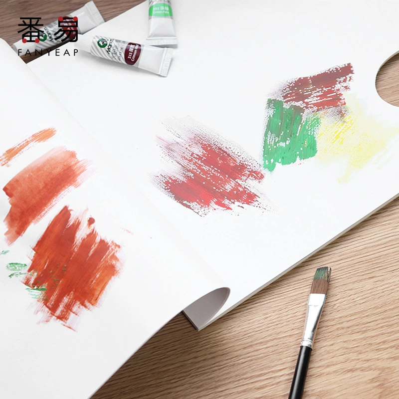 Одна бесплатная доставка/"цветовая бумага A1P30-одноразовый разрывной водяной порошок акриловая масляная палитра