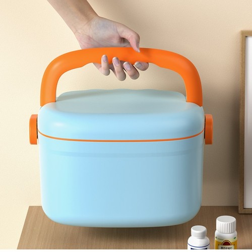 First Aid Kit Home Large Capacity Family Pack Small Emergency Box Complete Medication Storage Box Large Emergency Outpatient Box