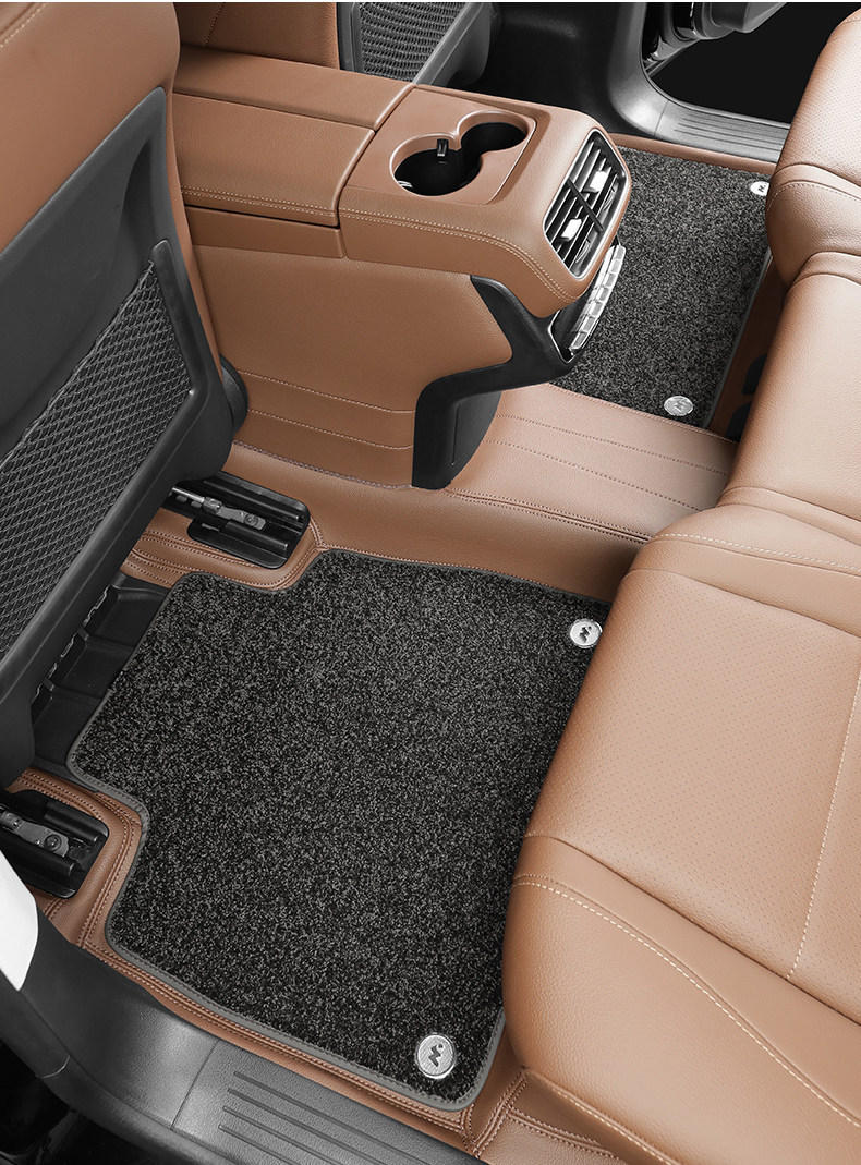 Suitable for Mercedes-Benz CES-class GLSABC vehicles, original car color Nappa leather 360 soft wrap full surround floor mats, custom-made
