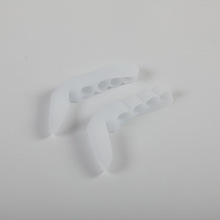 现货脚趾五孔脚趾分离器护理器硅胶分离五孔分离垫指拇外翻链条