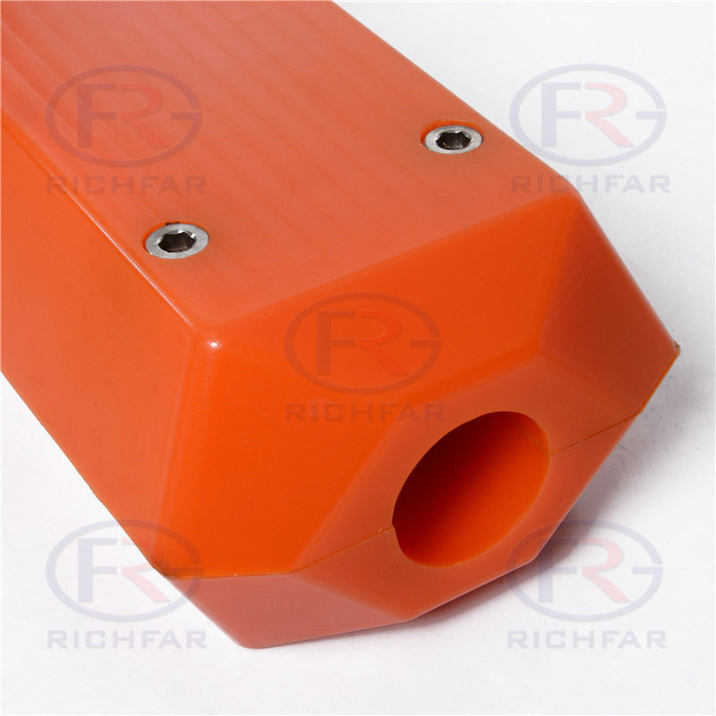 方形钢丝绳保护套 牛筋 钢缆保护套 TOWING SHOE 分体式RTS40/48