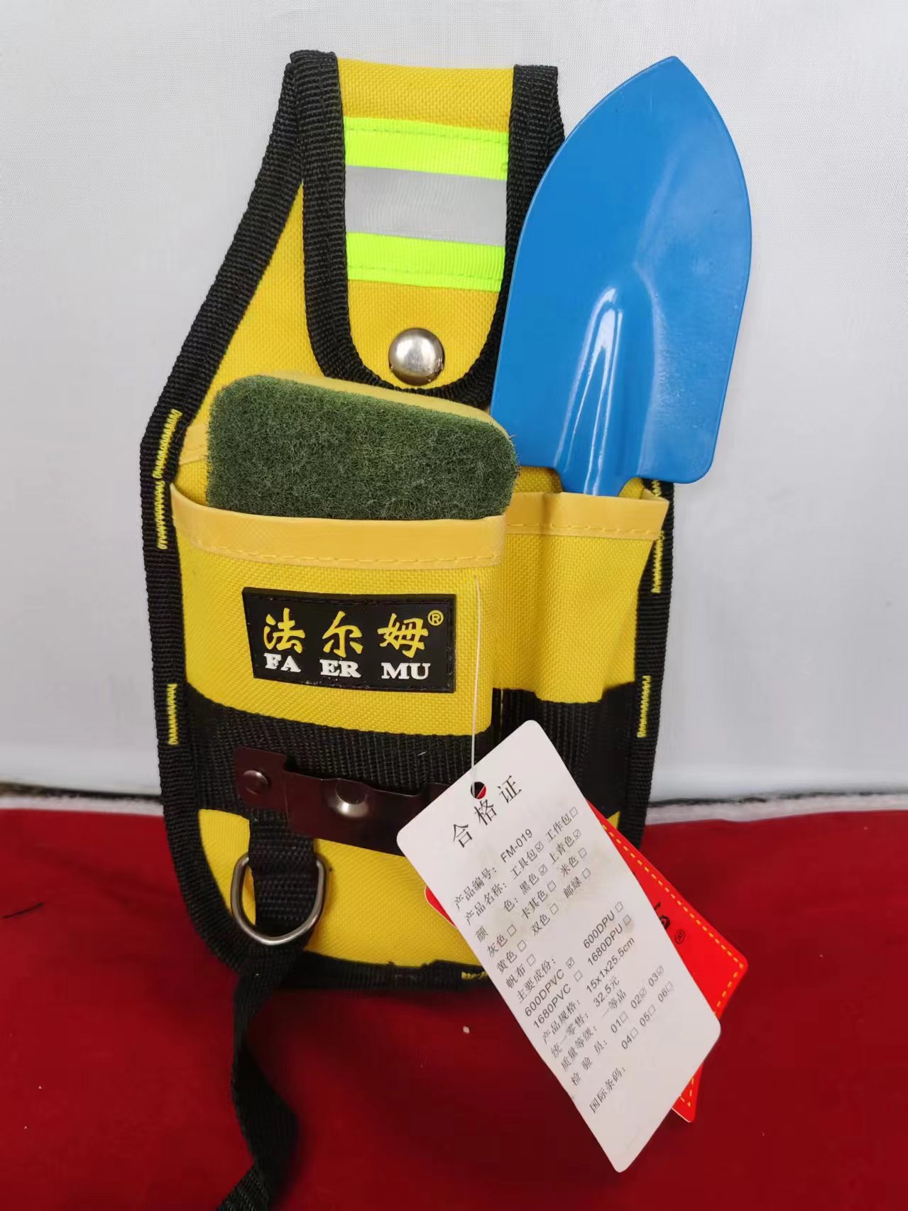 Kit de suministro de fábrica nuevo Oxford lienzo cintura bolsa escalada pequeña cintura bolsa nueva bolsa de herramientas electricista con bolsillo con cremallera