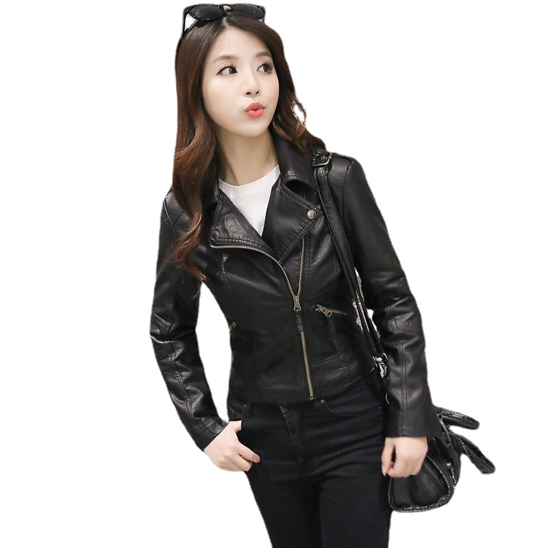 Veste cuir femme en PU - Ref 3447412 Image 5
