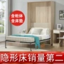 隐藏板式壁柜床