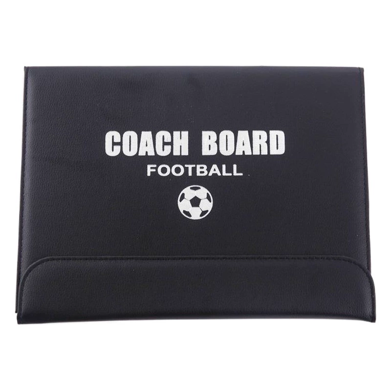 Тройная футбольная тактическая доска, цветная Складная тренерская доска, кожаная обучающая доска, магнитная ручка, обучающая доска, долгосрочные поставки