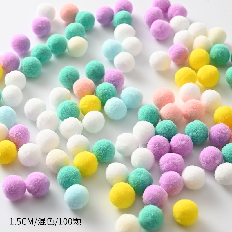 Mayorista 8mm ultra-denso de lana hecha a mano para niños diy puzzle juguete material de ramo paquete de color macarón barra de torsión