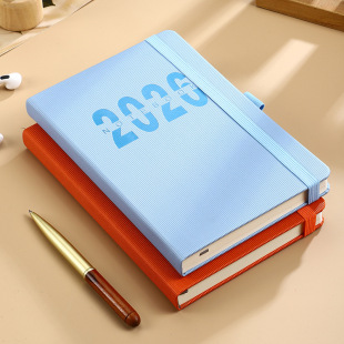 2026 Schedule Book with Vertical Straps, 365-Day Planner, Daily One-Page Calendar Book, Time Management Manual Factory
