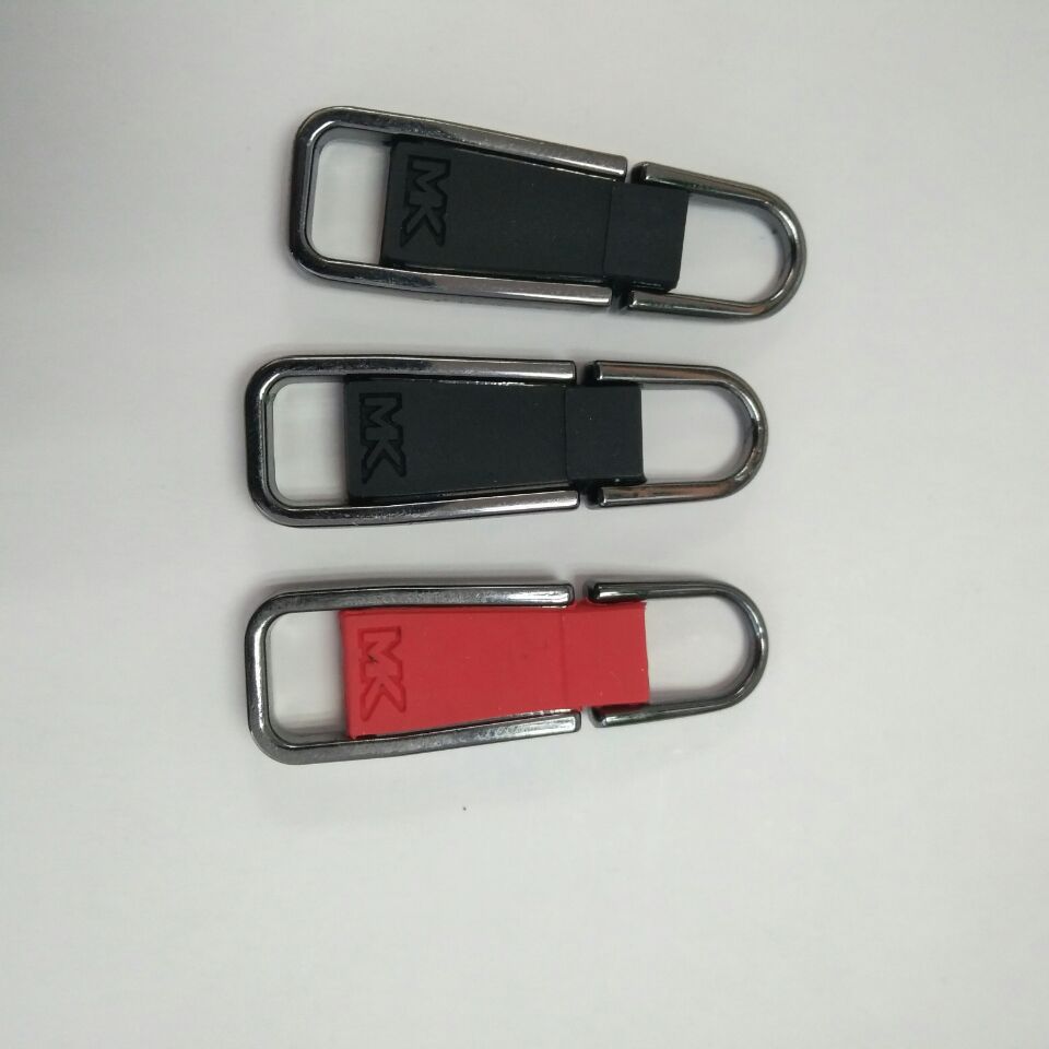 广东工厂PVC滴胶软胶硅品牌手袋箱包胶拉牌拉头拉片