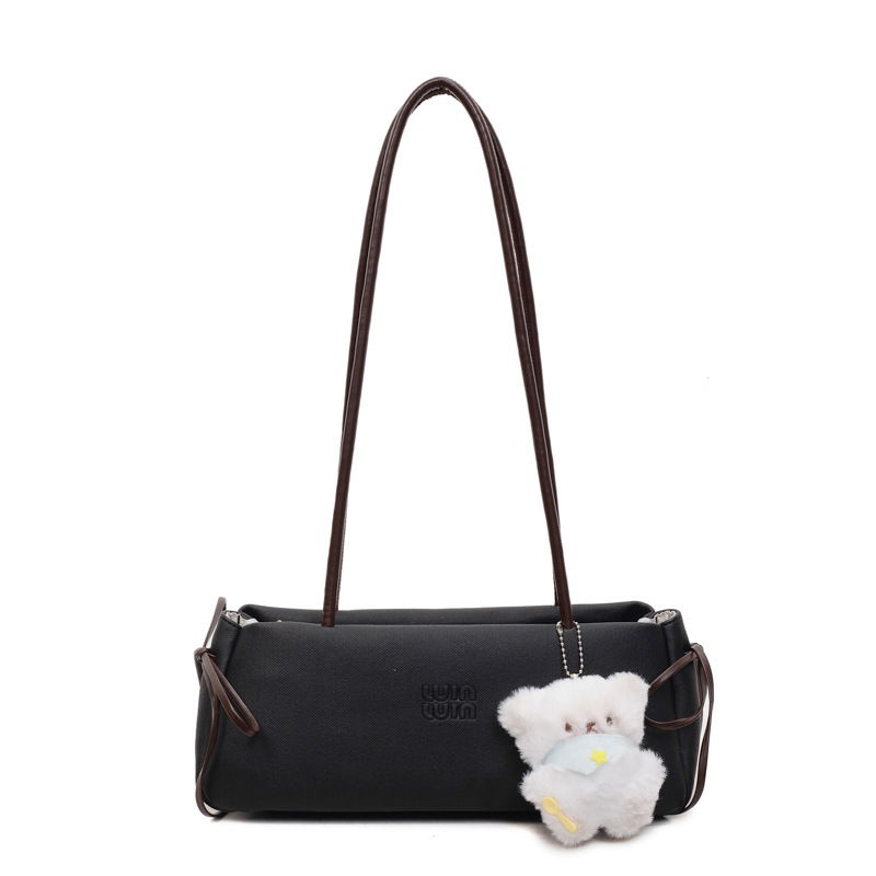 Nicho francés de viaje bolso de hombro bajo la axila para mujeres 2025 nuevo bolso de mano de alto nivel retro versátil bolso de palo