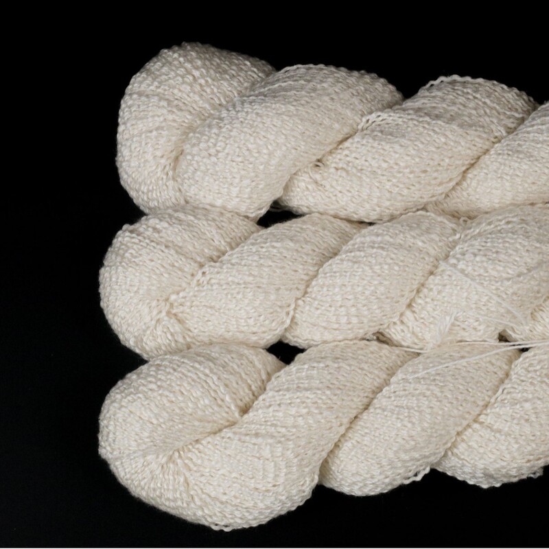Silk Island 100% Pure Silk Mulberry Silk Summer Hand-Dyed Yarn White Raw Yarn Special Yarn for Hand Dyeing