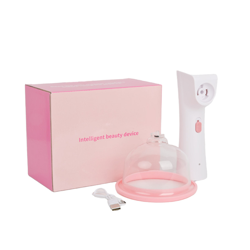 Leisen Cross-Border Electric Female Breast Beauty Device, Home-Use Chest Massager, Beauty Breast Massager, Negative Pressure Massage Instrument for Shaping