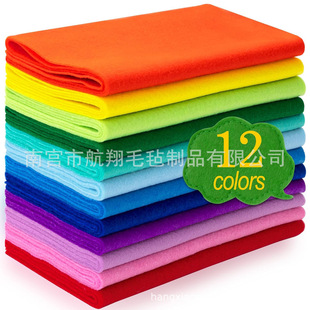 FELT�ֹ�diy��ɫ�������ϴ�ߴ�1.4mm�o����ë�ֲ������N�˴��l