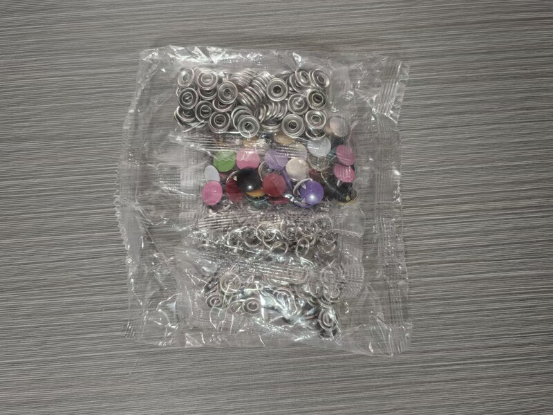 手押し式縫いなしステルス五爪ボタン金属カラー五爪ボタン取付工具赤ちゃん子供服ボタンシャツボタン|undefined