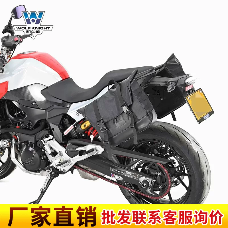 Мускульный автомобиль волк подходит для BMW F900R, боковые сумки. Боковые сумки вмещают шлемы, наполовину-скачанные и полные, с быстроразъемной защёлкой