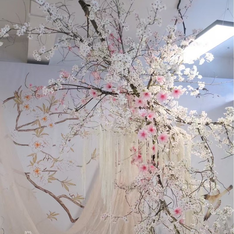 造花、ベゴニア、ローズ、暗号化された秋のライラック、クロス、桜、オーキッド、フラワーアレンジメント、ラインフラワー、蘭、ウェディングホール|undefined
