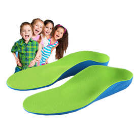 儿童足弓鞋垫 扁平足足弓支撑鞋垫 内外翻八字脚 X/O型腿运动鞋垫