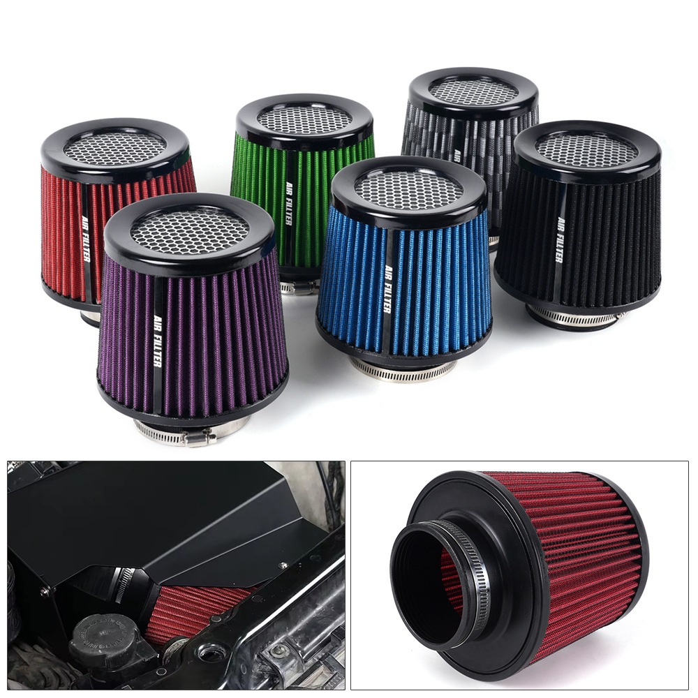 Universal Avtomobil Hava Filtri 76mm Göbələk Tipli