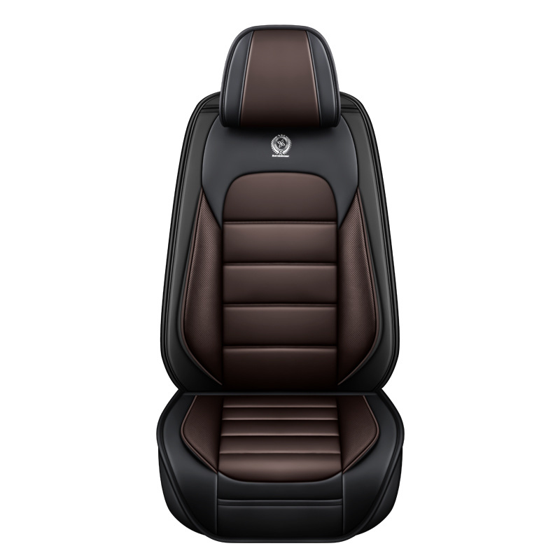 Seat cushion, seat cover | Universal New Car Seat - black-coffee-front-single-seat