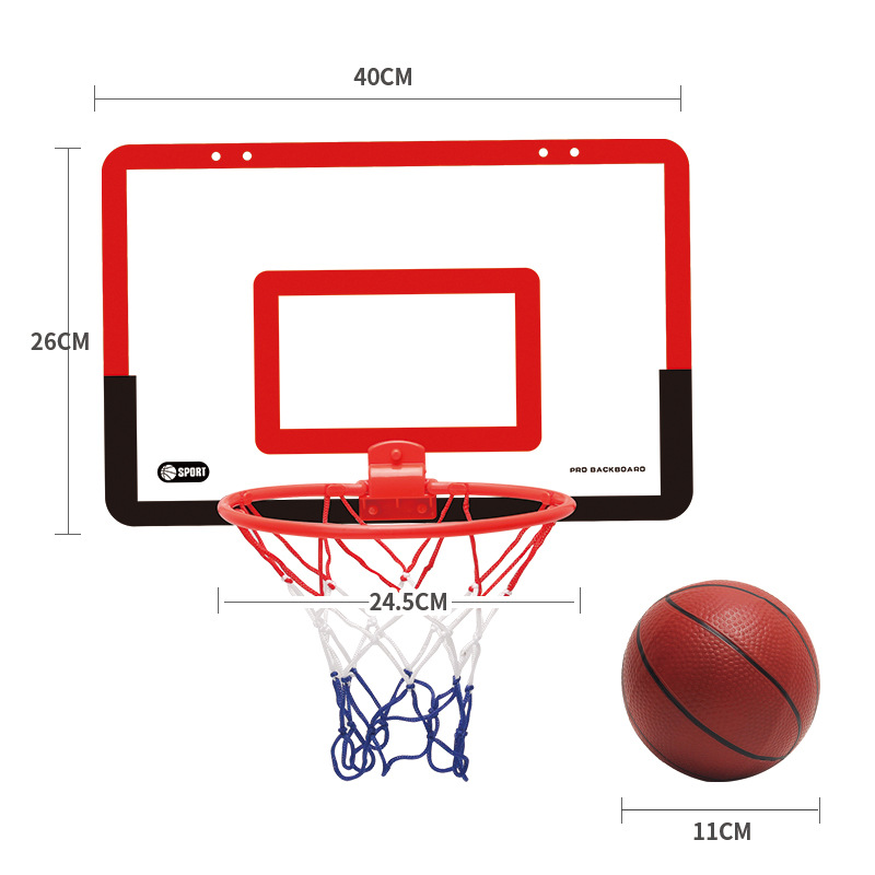 Children's Basketball Rack Punch-free Hanging Basketball Frame Indoor Outdoor Sports Parent-child Interactive Shooting Toys