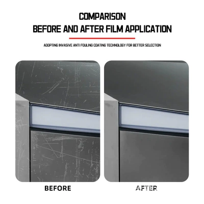 Car paint protective film — Cybertruck special TPU bright black
