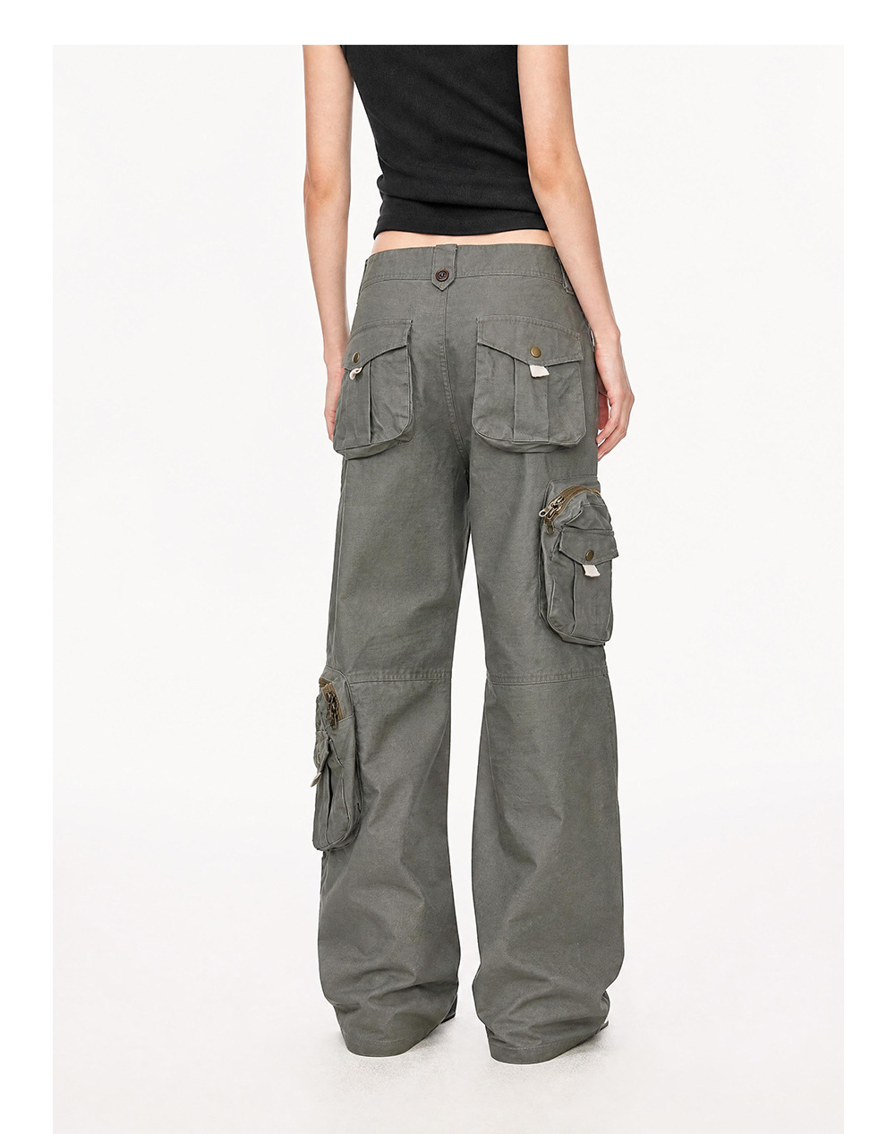 MADEEXTREME Paratrooper Cargo Straight-Leg Trousers