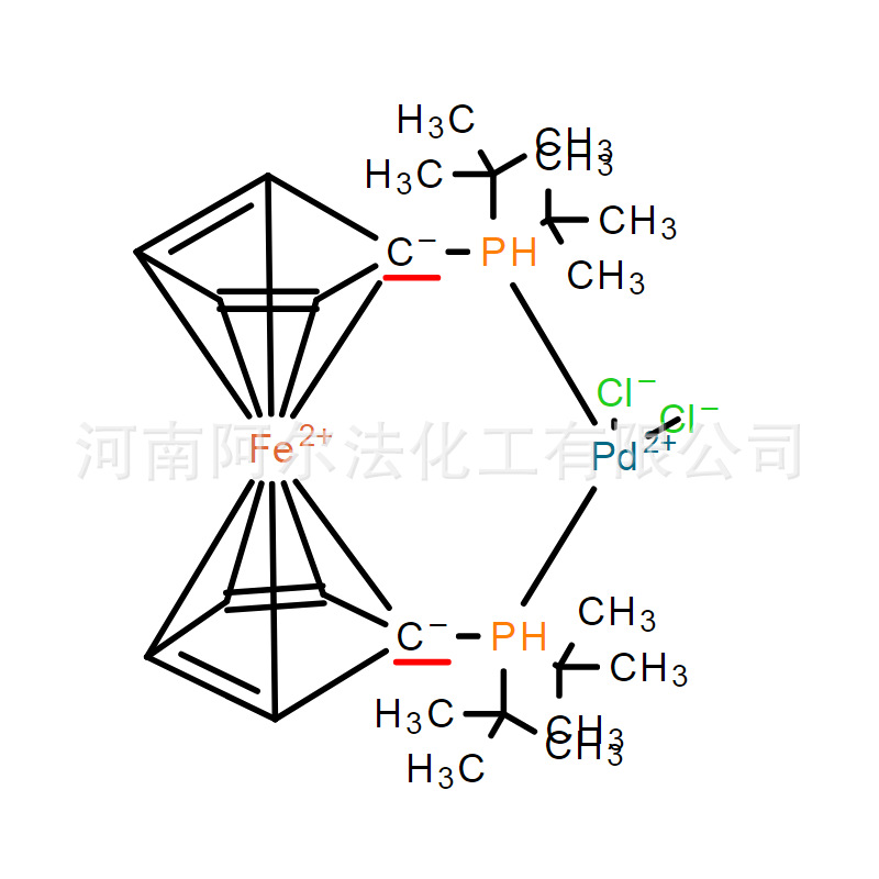 现货供应1,1'-双(二-叔丁基膦)二茂铁二氯合钯CAS号95408-45-0