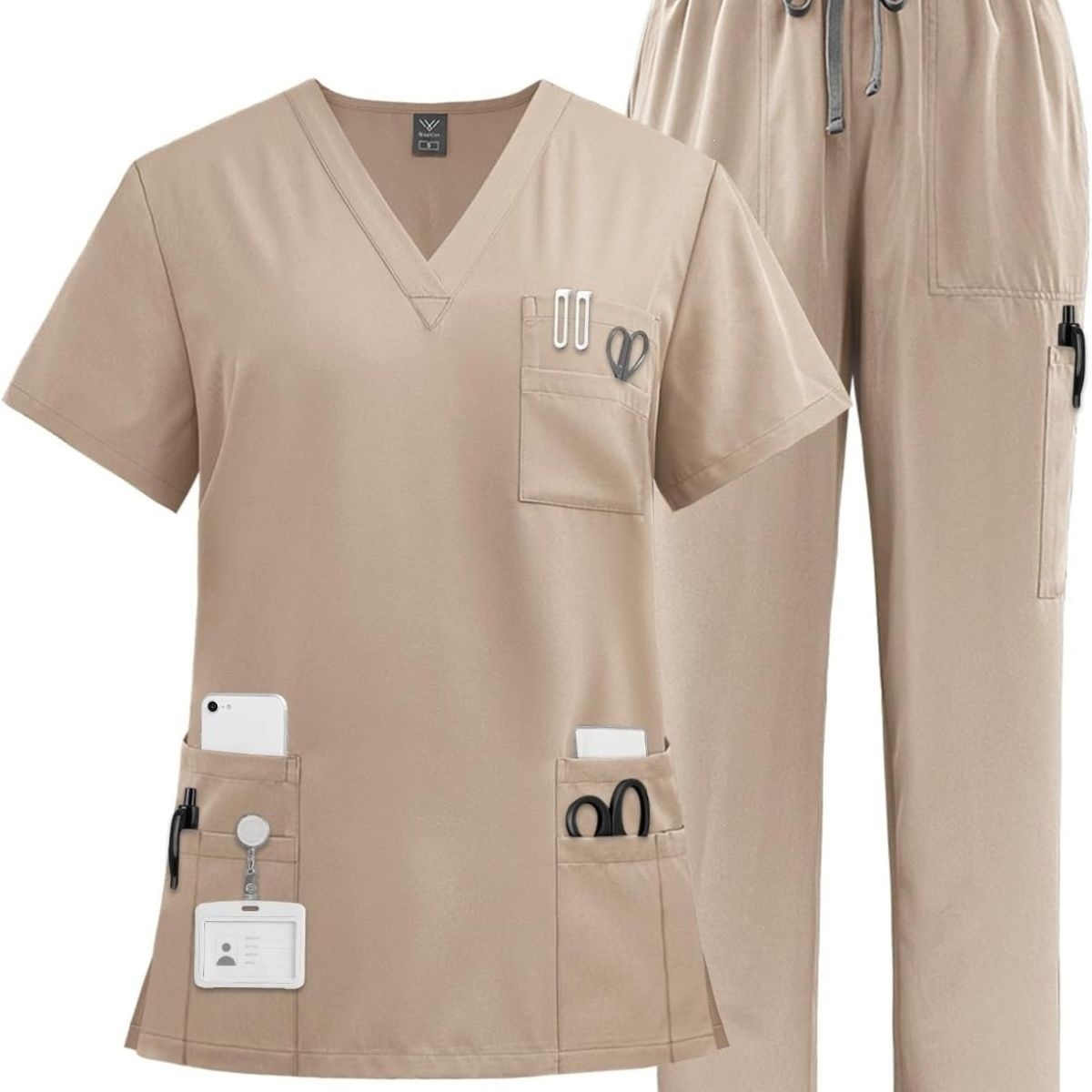 2026夏季洗手衣男弹力速干手术衣女牙科口腔高端刷手服人员工作服