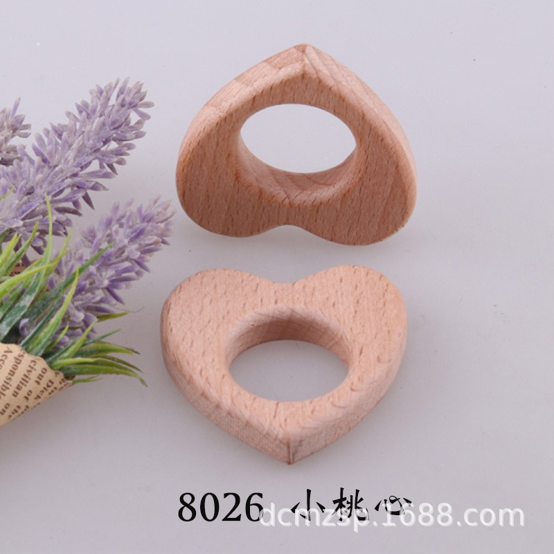 8026 pequeño corazón de melocotón