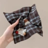 2# black and blue plaid