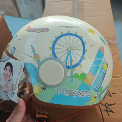 Motosiklet kaskı (dəbilqə) — Mustang Helmet Summer Sun Protection Double