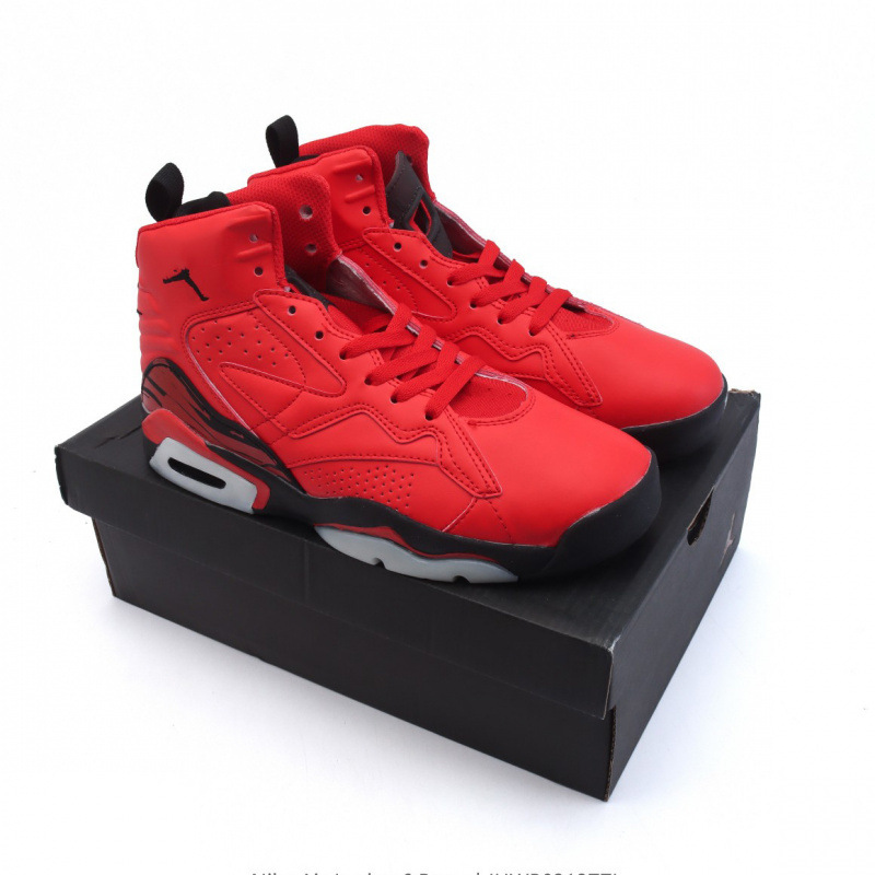 Comercio exterior J puro original Pumpman MVP zapatos de baloncesto para hombres zapatos deportivos casuales para mujeres AJ6 con suela gruesa almohadilla de aire zapatos de moda