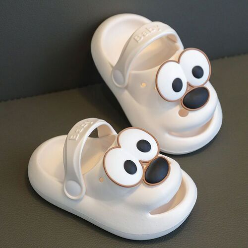 Children's slippers summer children's soft-soled non-slip girls' hole-in-the-wall shoes boys' cartoon infants' baby slippers
