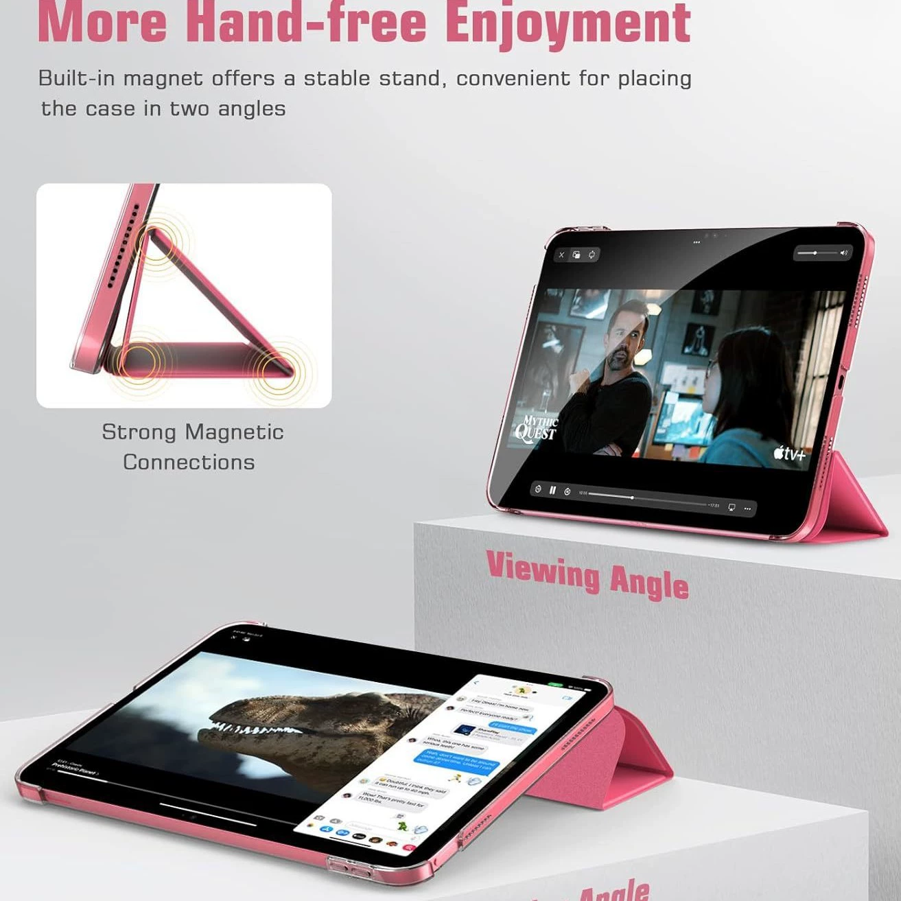 Защищающий чехол для iPad 10-го поколения, Air 11PC, жесткая оболочка с подставкой, магнитный, против сгибания, лучший продавец, защитный чехол для планшета
