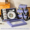 Luoying colorful 4 bowls, 4 spoons, 2 plates of high-end gift boxes
