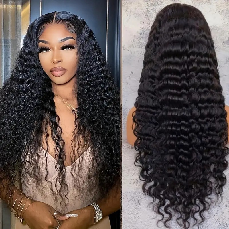 Perucas de comercio exterior transfronterizas de moda europea y americana de encaje pequeño rizado de cabello africano venta caliente de encaje frente peluca