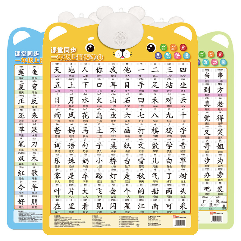 First Grade Literacy Synchronized Chinese Pinyin Alphabet Wall Sticking Audio Wall Chart Learning Initial Vowels Point Reading Voice Book First Grade Literacy Synchronized Chinese Pinyin Alphabet Wall Sticking Audio Wall Chart Learning Initial Vowels Point Reading Voice Book