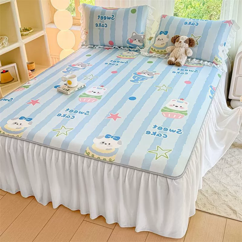 Mat, summer duvet, summer silk set, 4 piece set