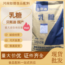乳糖食品级  固体饮料食品 压片糖果甜味剂现货  国产乳糖