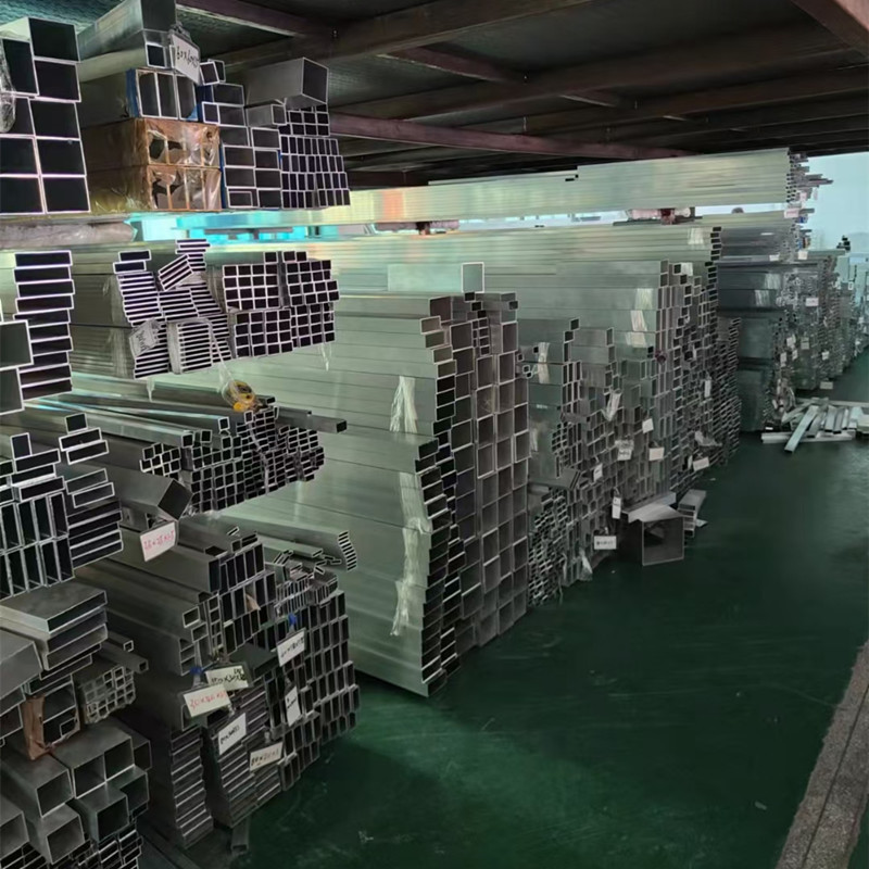 6063铝方通 方形铝合金管 铝合金空心管 铝方管氧化 喷涂 烤漆等