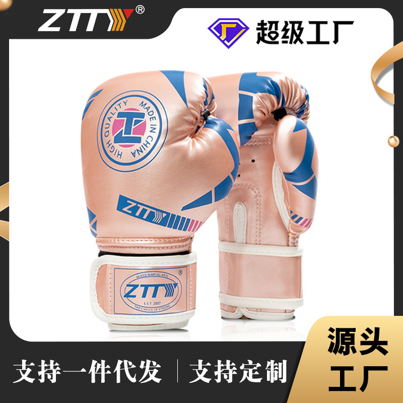ZZTY Spot Guantes de boxeo para niños Club de boxeo juvenil Entrenamiento Saco de boxeo Guantes de boxeo Sanda Fighting Guantes de boxeo