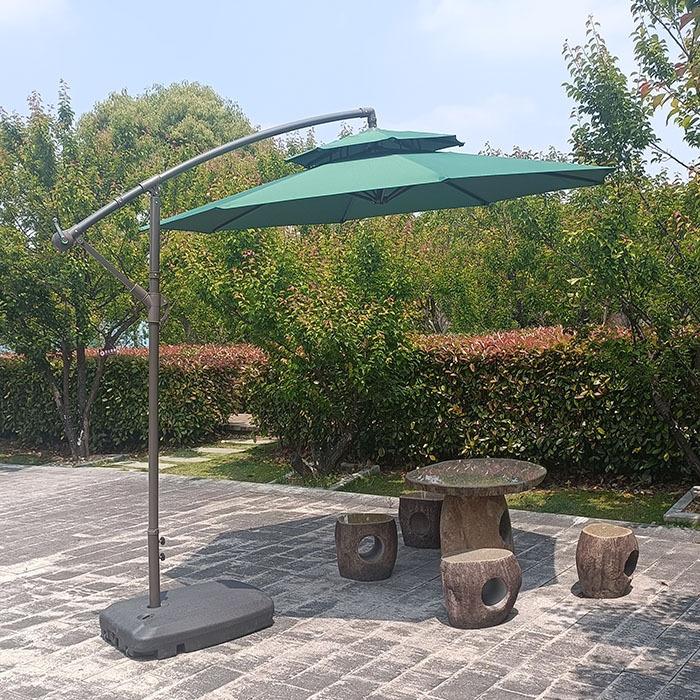 Paraguas para jardín, paraguas para jardín, paraguas al aire libre, paraguas laterales, paraguas anti-UV, tendencia creativa image 48