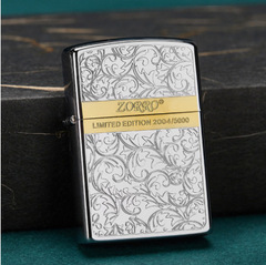 佐羅Z92067分色唐草IP金煤油打火機送禮收藏有面子防風打火機