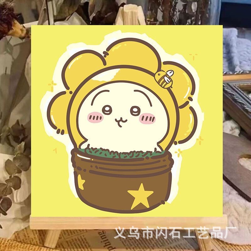diy数字油画儿童卡通动漫填色手工画填充涂色治愈装饰画厂家批货|undefined